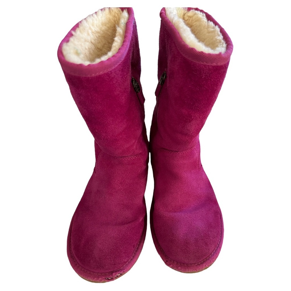 UGG lil sunshine sheepskin winter boots girl size 5